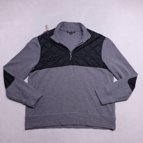 Michael Kors Casual Pullover Long Sleeve Outdoor Jacket Mens Size XL Gray - Picture 2 of 9